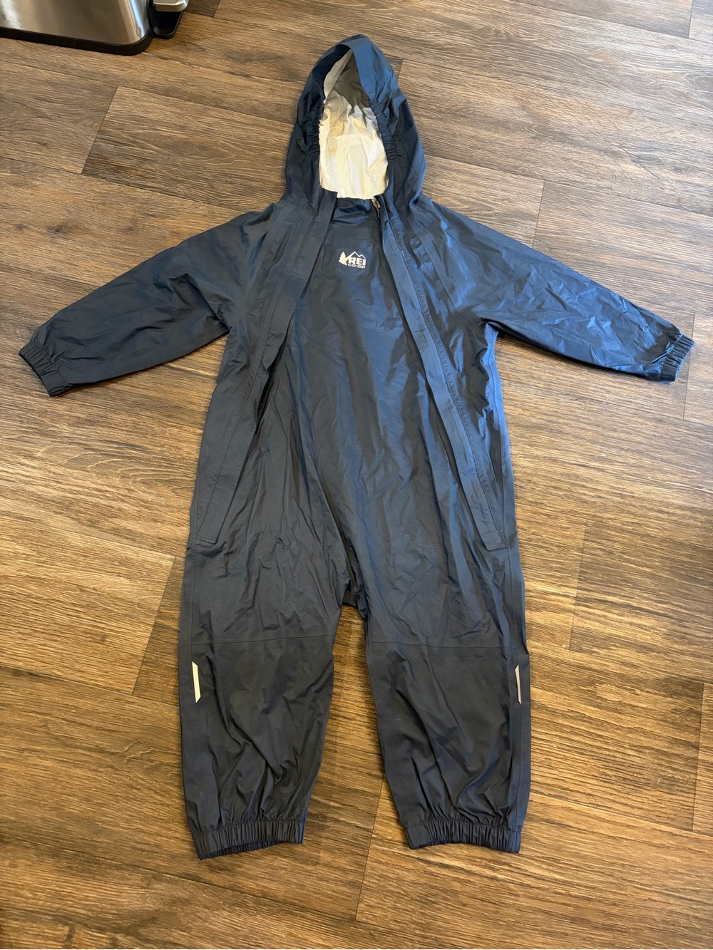 REI Co-op Toddler Waterproof Blue Outdoor Trailmade Rainsuit Size 2T